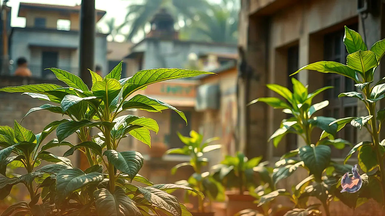 Revive Stunted Curry Leaf Plants with Expert Pruning, Watering, and Light Adjustments