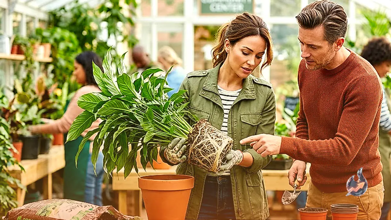 Potted Plant Growing Lush Leaves but No Blooms: Check the Roots First and Follow Proper Repotting Rules
