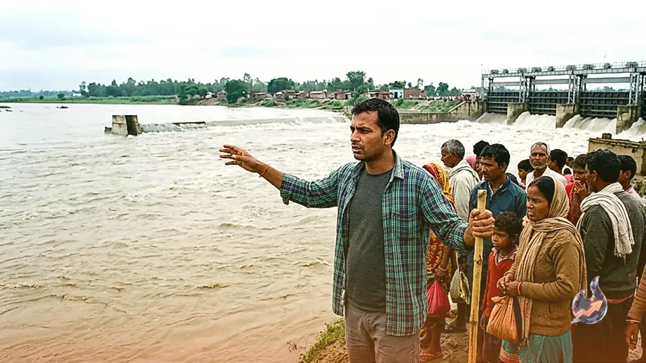 Swelling Gandak River Threatens 16 Districts in Bihar and Uttar Pradesh as 36 Barrage Gates Opened