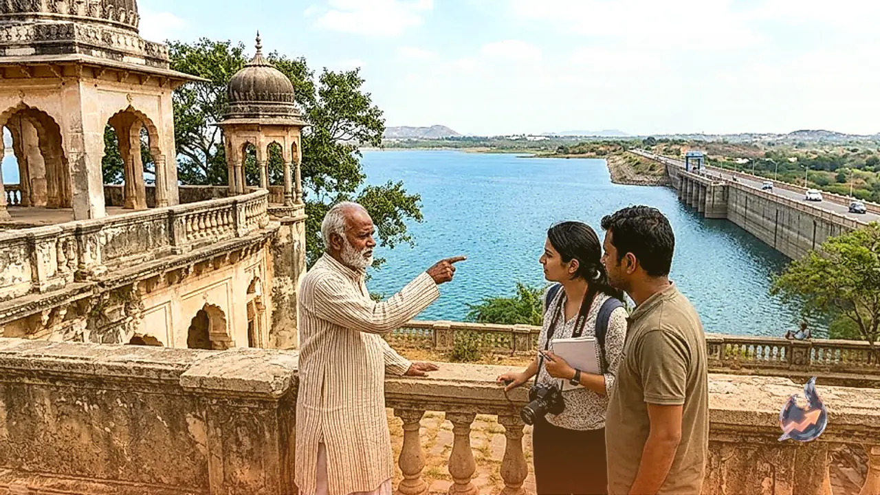 गंडीपेट झील किनारे छिपा वो महल, जहां बाढ़ के बाद निज़ाम ने बनाया था अपना गर्मियों का ठिकाना