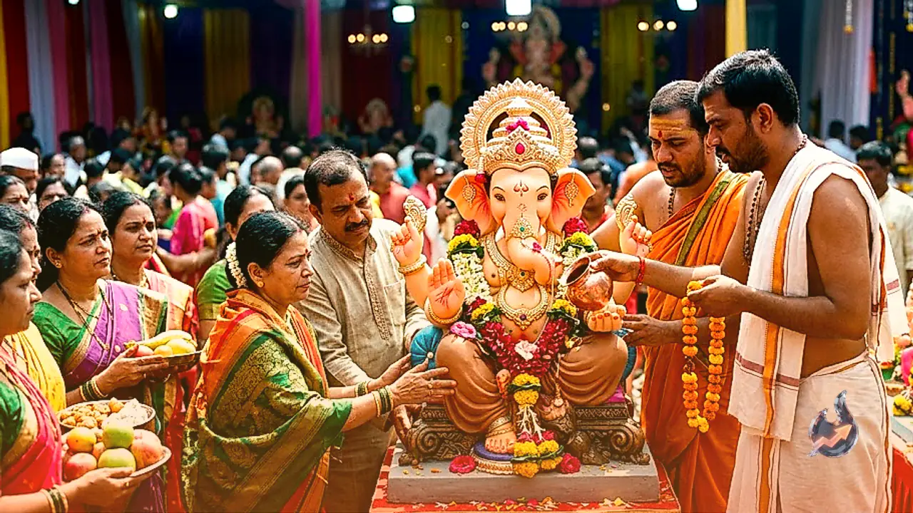 Ganesh Chaturthi 2026 Aligns with Rare Planetary Yogas, Offering a 2-Hour 28-Minute Midday Window for Sthapana