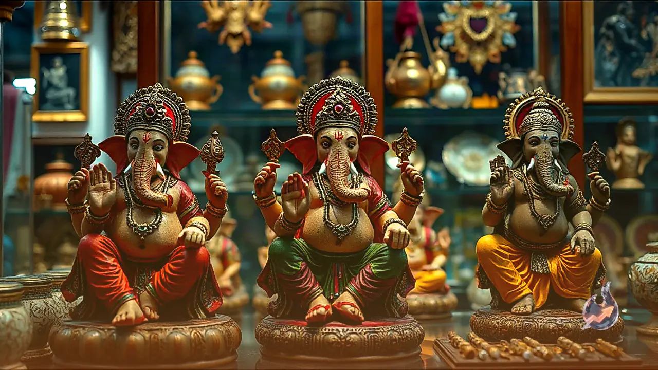 Maharashtra's Pen Craftsmanship Reaches Delhi Ahead of Ganesh Chaturthi with Eco-Friendly Idols in Connaught Place