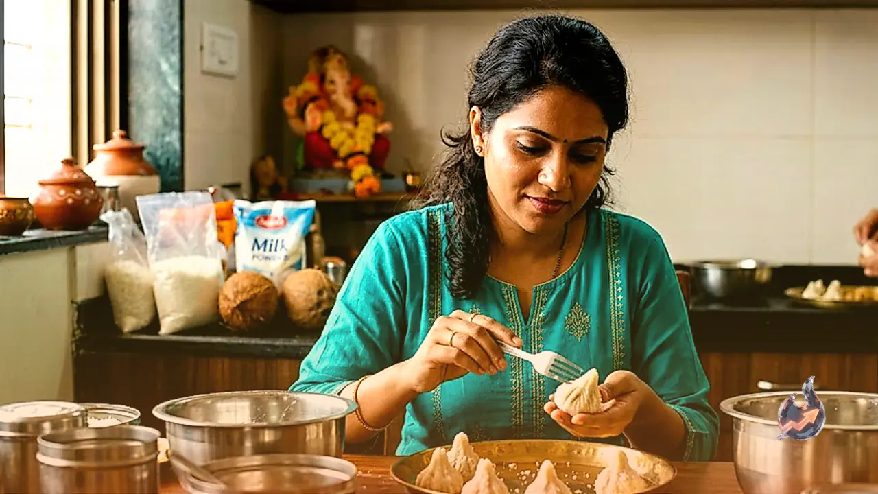 Whip Up Creamy Coconut Mawa Modak at Home for Ganeshotsav Even Without a Mould