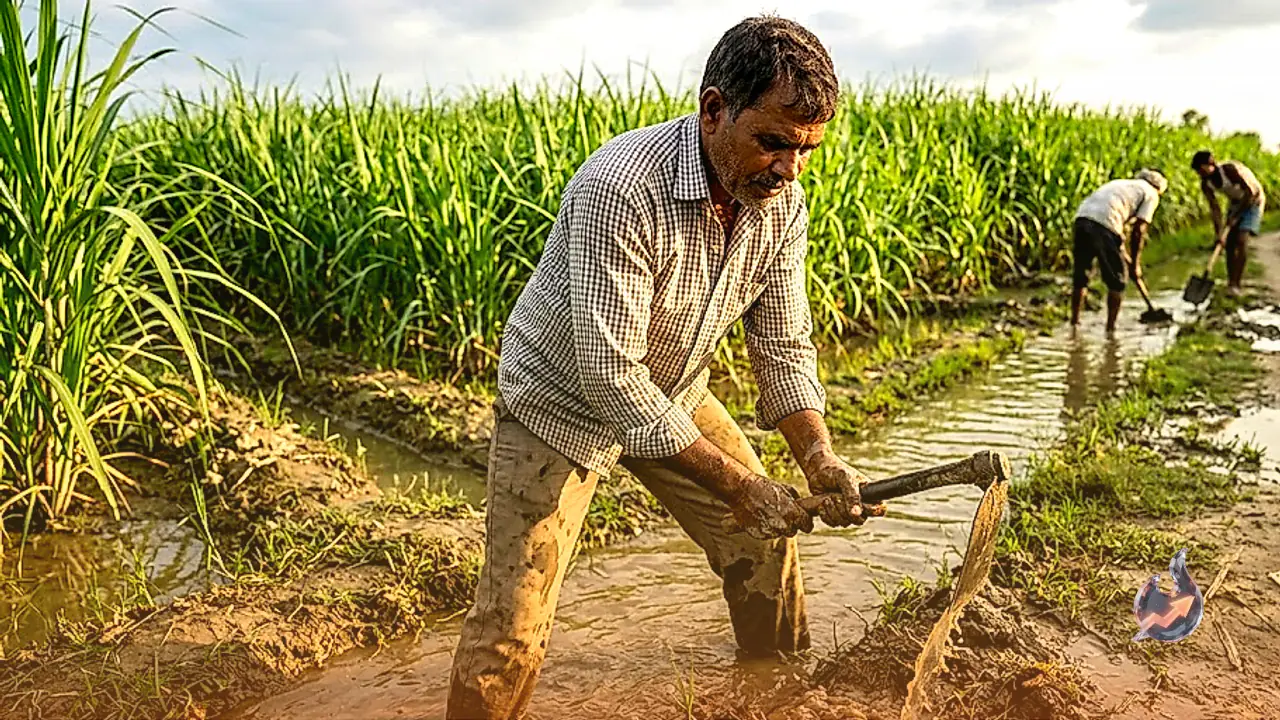 One Monsoon Mistake Could Wreck Your Sugarcane Crop, Here's How Farmers Are Protecting It