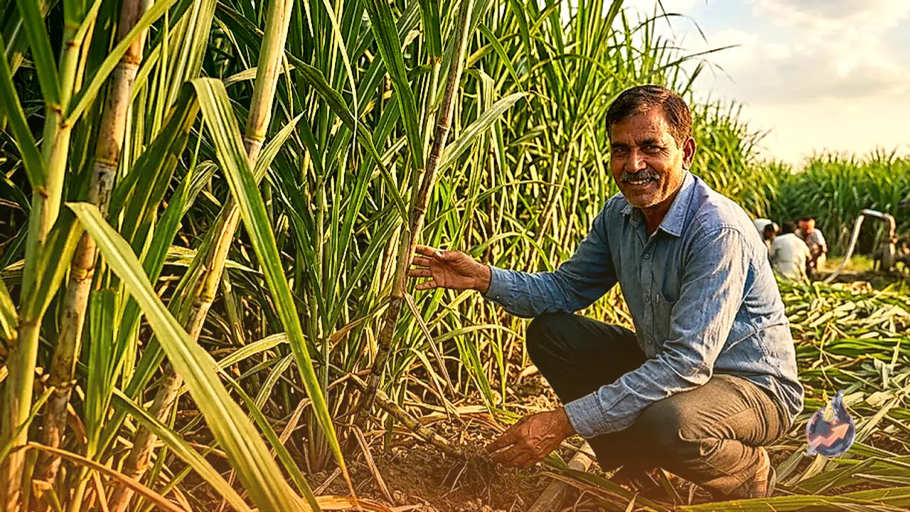 How a Bahraich Farmer Extracts a 25,000-Rupee Profit Per Bigha From Sugarcane Cultivation