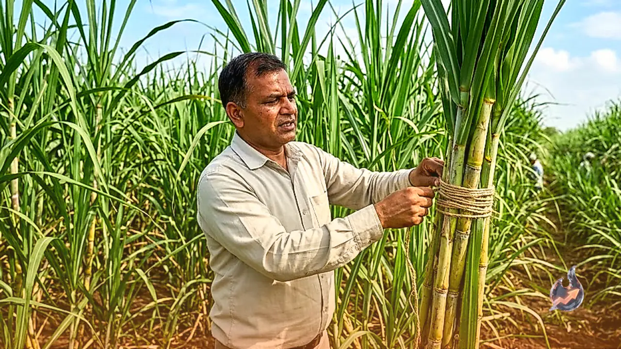 Why Binding Sugarcane Crops at 5 Feet Height Is Essential, Insights From Sanjeev Kumar Pathak