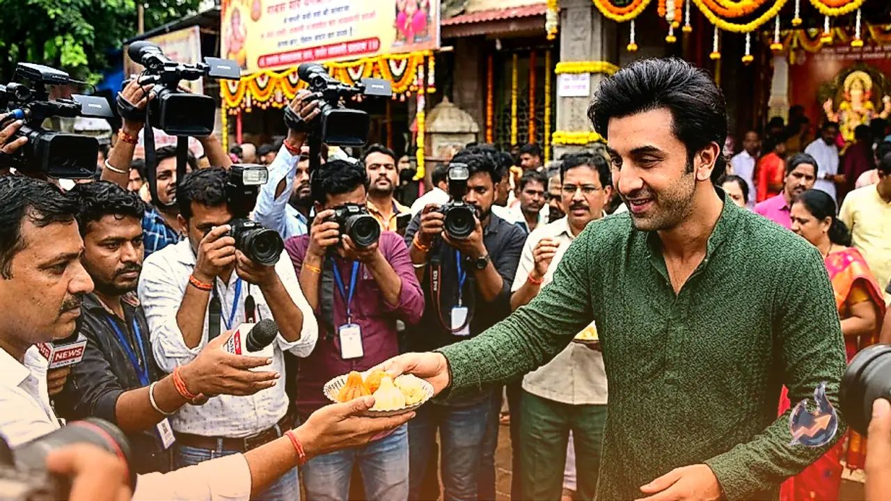 Old Video of Ranbir Kapoor Handing Ganpati Prasad to Paparazzi Resurfaces, Sparks Online Backlash