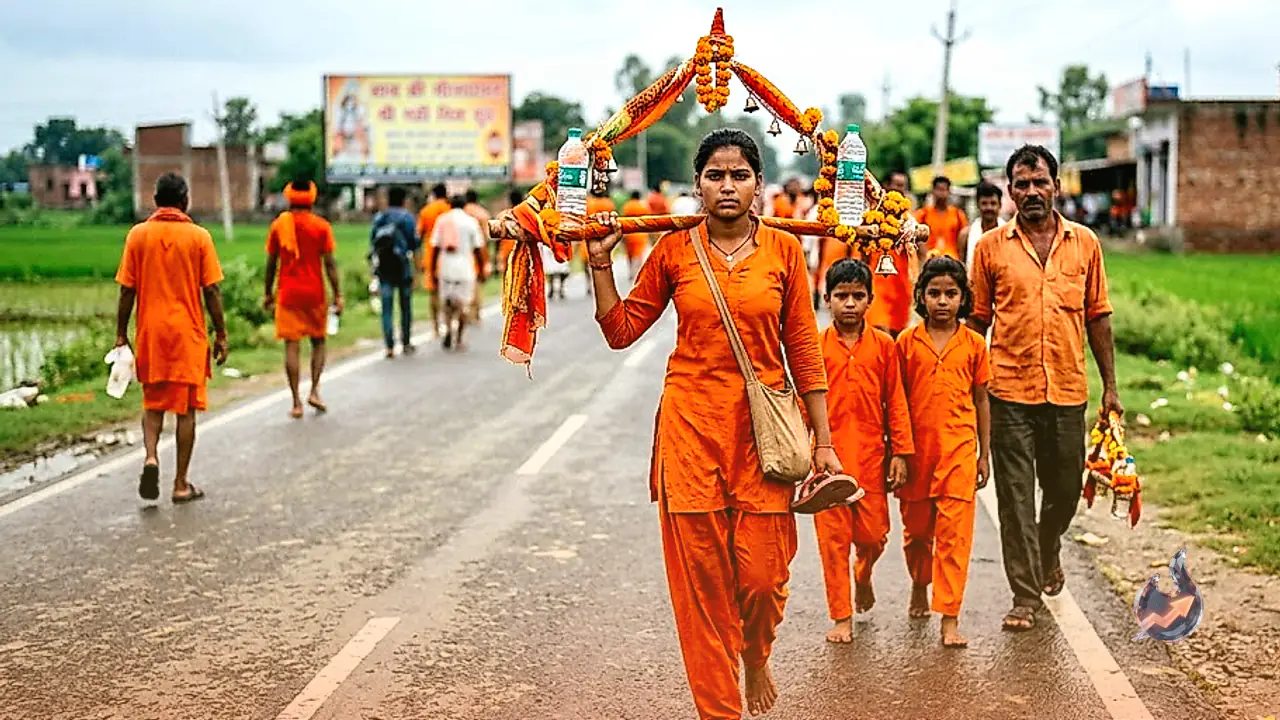Buried under debt and poverty, a 15-year-old walks from Haridwar to Kosikalan asking Lord Shiva for just one thing, her education