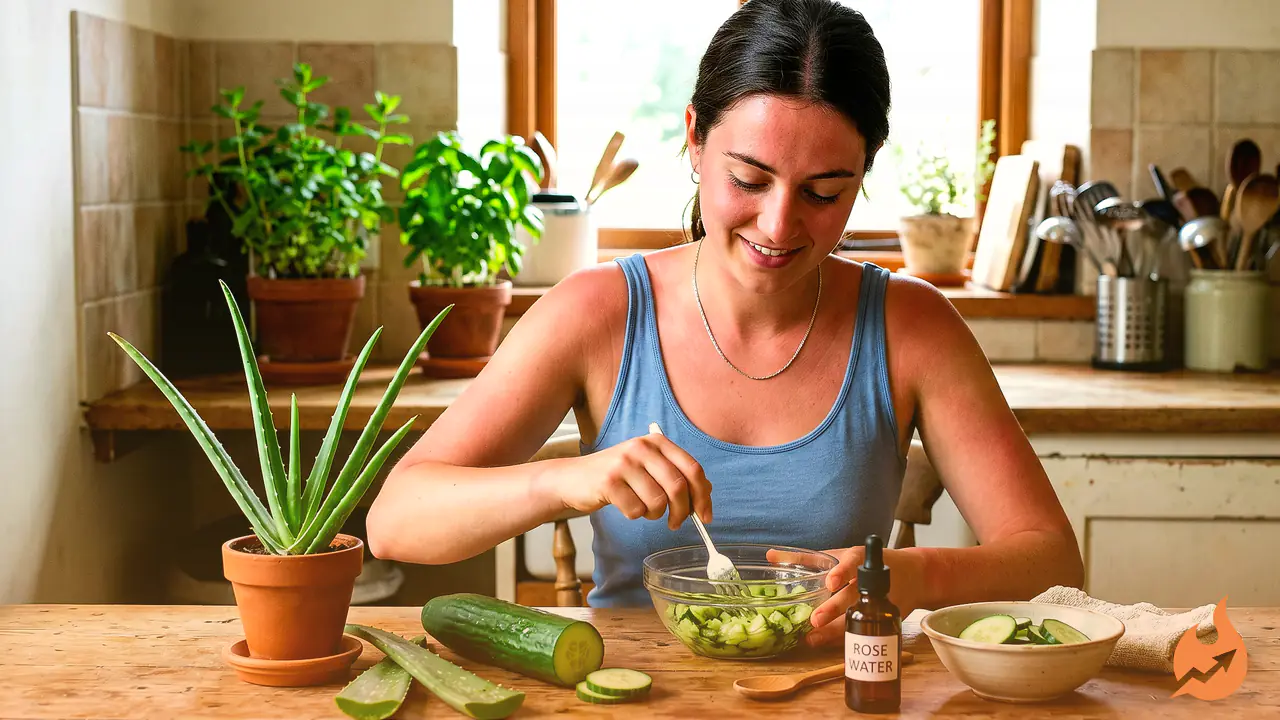 Skin Scorched by the Summer Sun? Three Everyday Kitchen Ingredients to Soothe Sunburn and Bring Back Your Glow