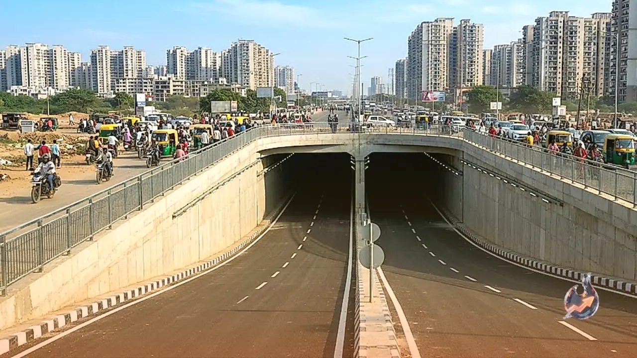 Gaur City Underpass Nears Opening, But Residents Doubt Relief From Perpetual Traffic Jams