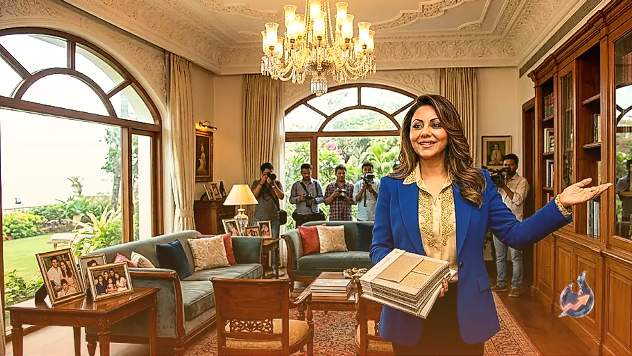 Inside Shah Rukh Khan's 250 Crore Mansion Mannat Crafted Personally by Gauri Khan
