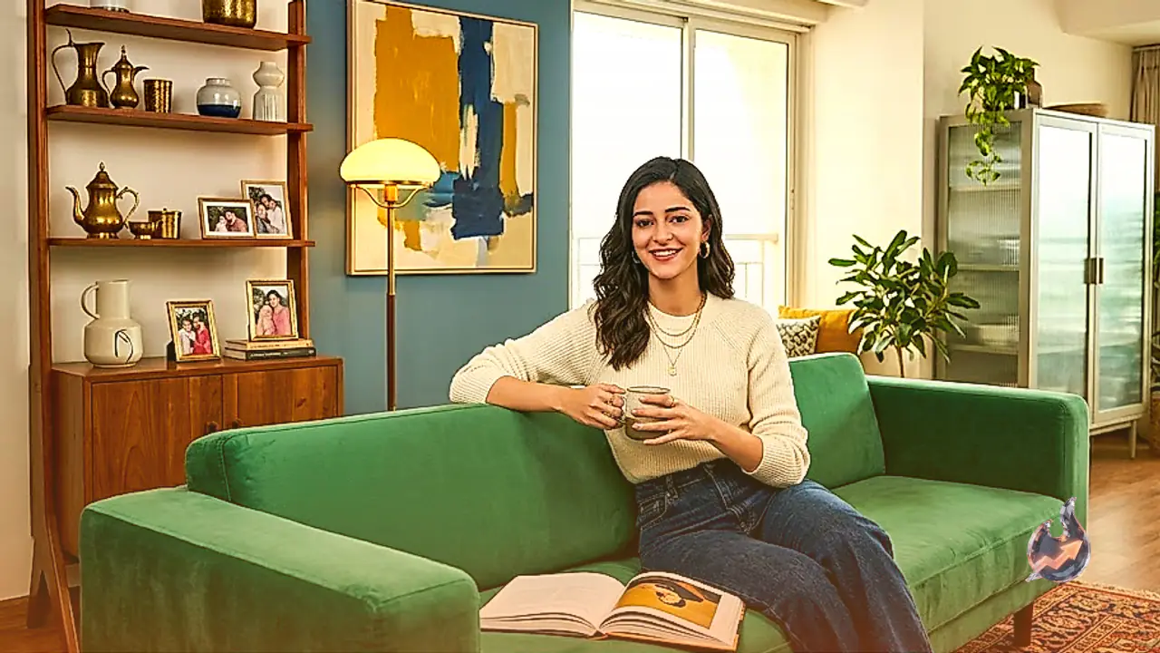 Inside Ananya Panday's First Mumbai Home: Gauri Khan's Design Blends Modern Chic With Vintage Warmth