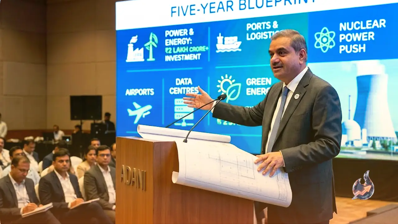 Adani's Five-Year Blueprint: Trillions Lined Up for Power, Ports and a Nuclear Push