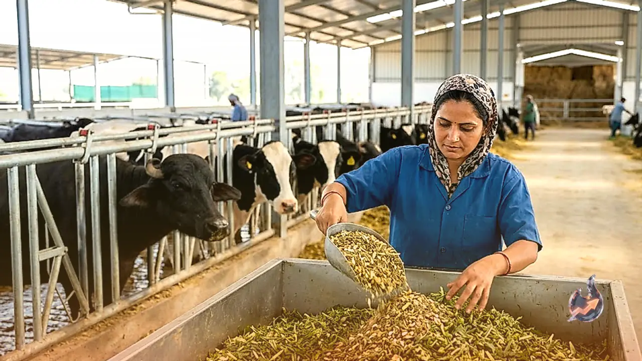 Cattle Feed Adjustments to Boost Milk Fat Content and Quality in Cows and Buffaloes