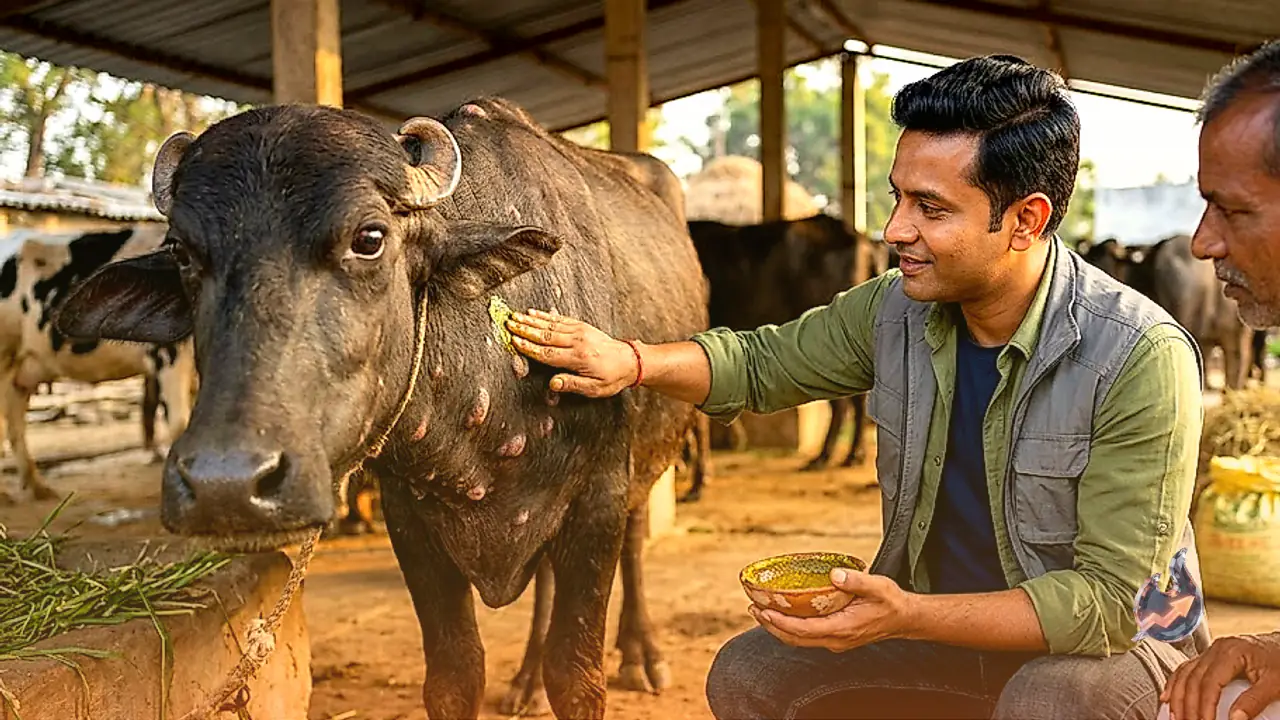 गाय-भैंसों में लम्पी वायरस के लक्षण दिखते ही अपनाएं ये उपाय, देवघर के पशु विशेषज्ञ ने दी अहम सलाह
