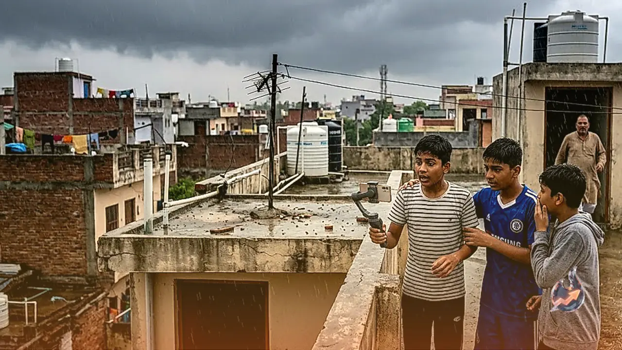 गया में जेडीयू नेता की छत पर गिरी आकाशीय बिजली, रील बना रहे तीन बच्चे बाल-बाल बचे
