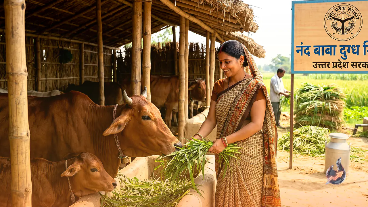UP Government Will Fund Your Dairy Dream: From Rs 80,000 for Two Cows to Rs 11.80 Lakh for a Farm, Here Is the Full Scheme