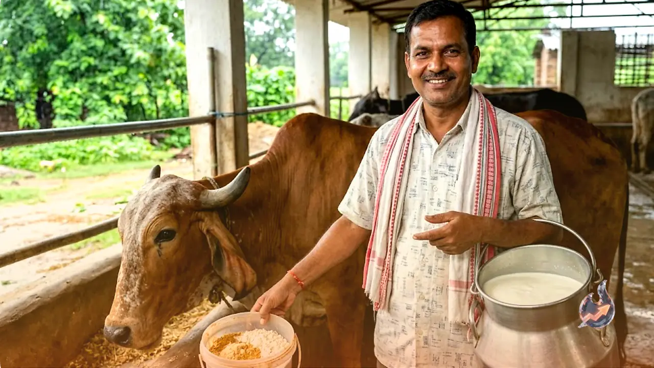 This Simple Monsoon Diet Trick Keeps Cows Healthy And Boosts Milk To 6-7 Kg A Day