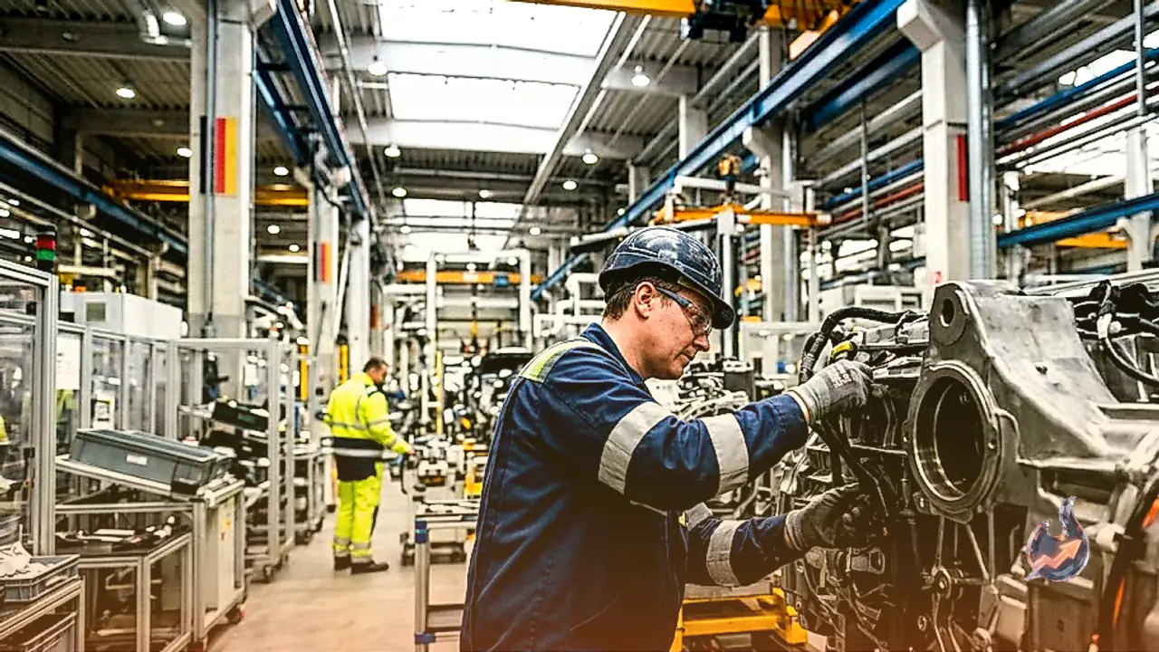 German Industrial Output Surges 2.0% in August to Exceed Economic Projections