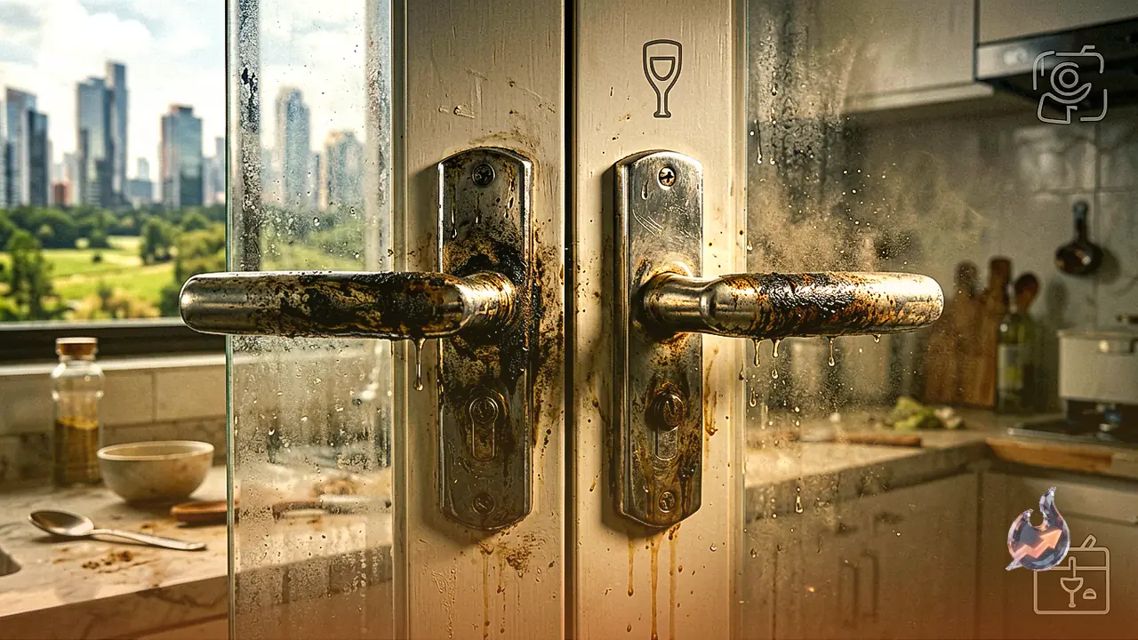 Restore the shine of dirty and tarnished door handles with these simple household hacks