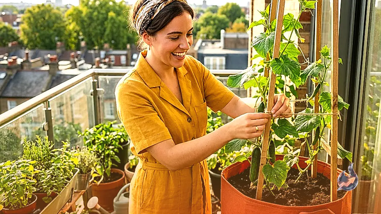 How to Grow Cucumbers in Balcony Pots for a Fresh Harvest Within 50 Days