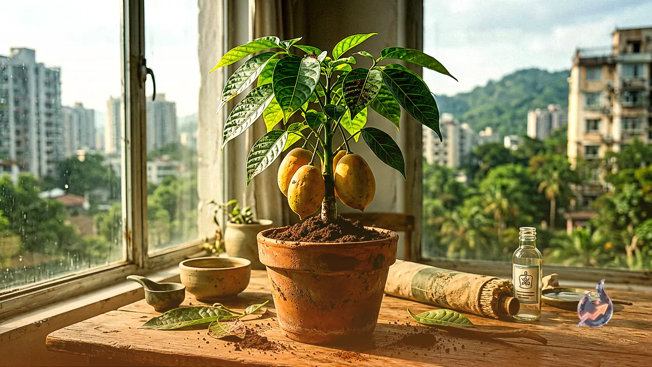 How to Grow and Care for Chiku Plant in Pots at Home for Maximum Fruit Yield