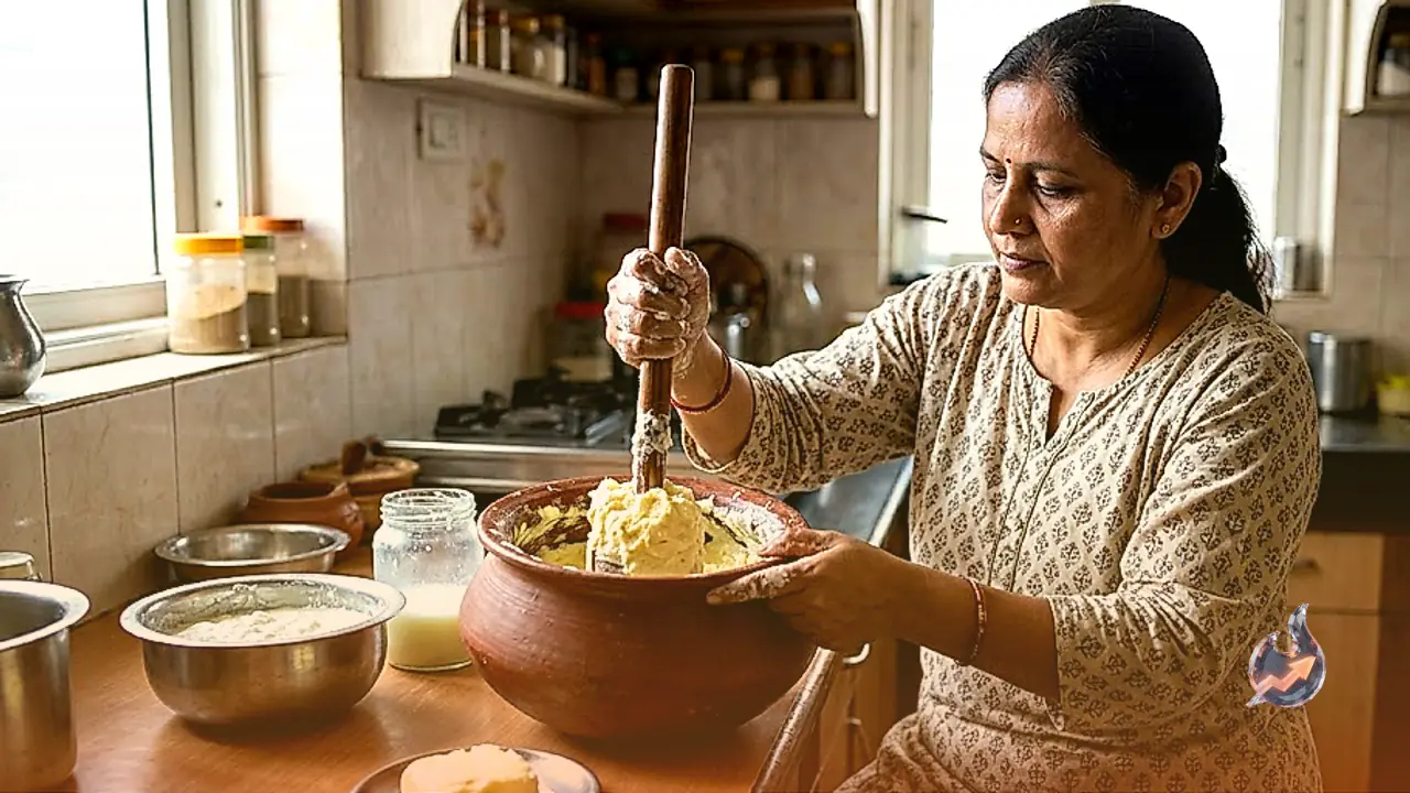 घर पर ऐसे बनाएं बाजार जैसा मुलायम और ताजा मक्खन, मिनटों में छाछ और मक्खन हो जाएंगे अलग