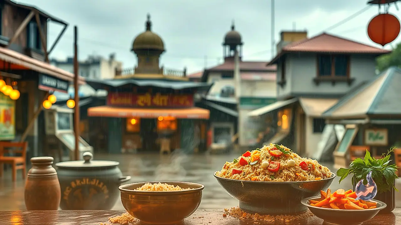 How to Make Restaurant Style Veg Biryani at Home with Soyabean and Spices