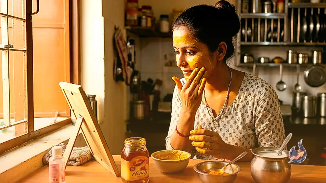 Get Parlour-Like Golden Glow at Home: Use These Ingredients with Honey and Turmeric