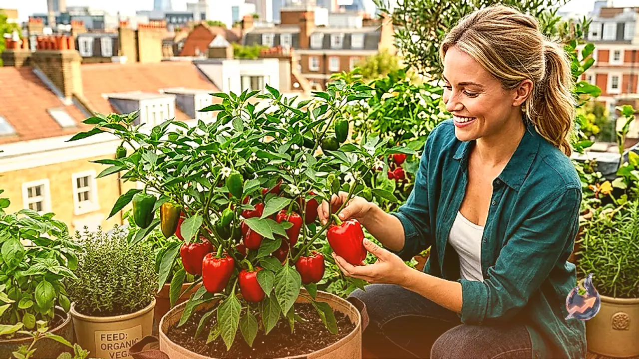How to Grow Crisp Capsicum in Balcony Pots and Ensure a Bountiful Harvest