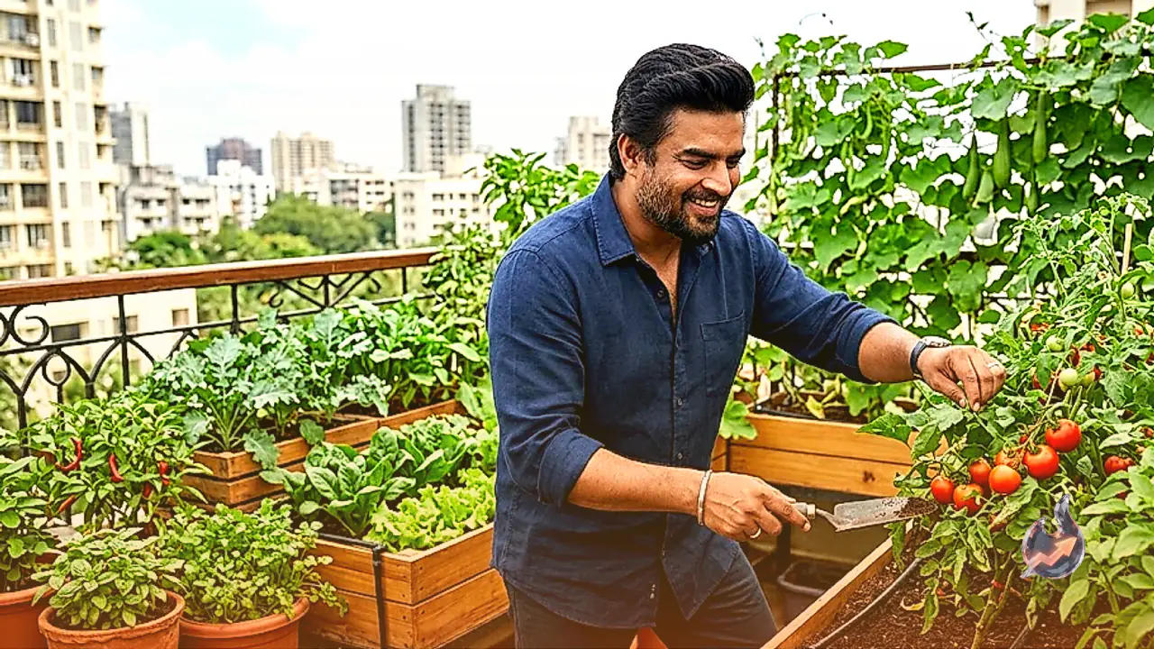 Fresh Greens on the Terrace, Actor R Madhavan's Guide to Balcony Gardening