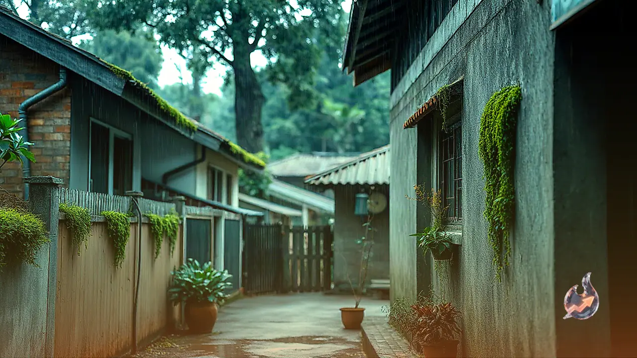 Practical Home Remedies to Remove Moss and Unwanted Wild Saplings from Walls, Roofs, and Floors