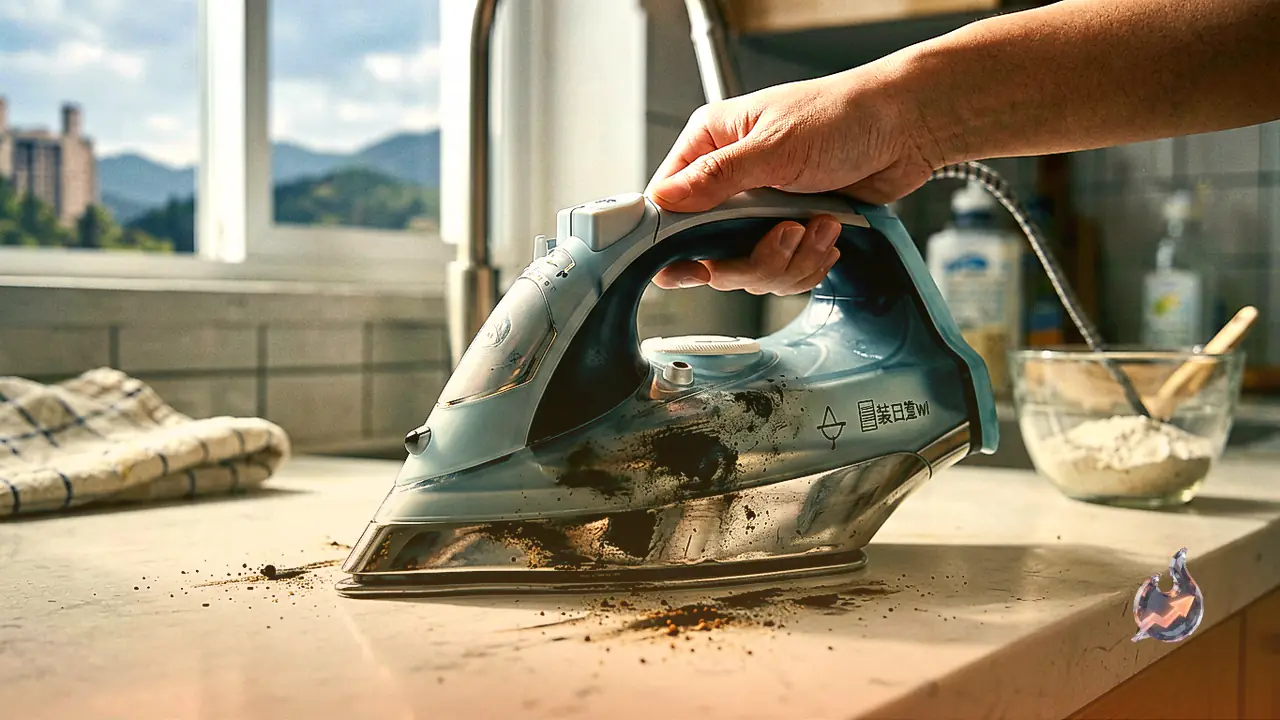 Clean a Burned Iron in Minutes Using Simple Household Items