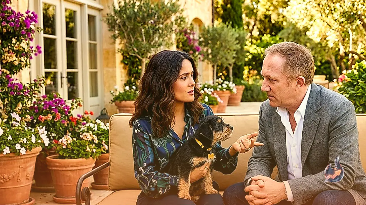 How Salma Hayek Convinced Her Husband She Had an Affair Just to Rescue a Puppy