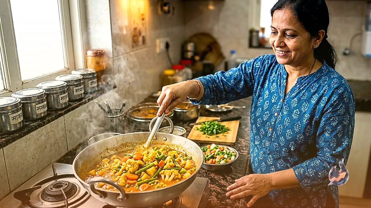 Tired of the Same Sabzi Every Day? Try This Restaurant-Style Mixed Vegetable Recipe at Home