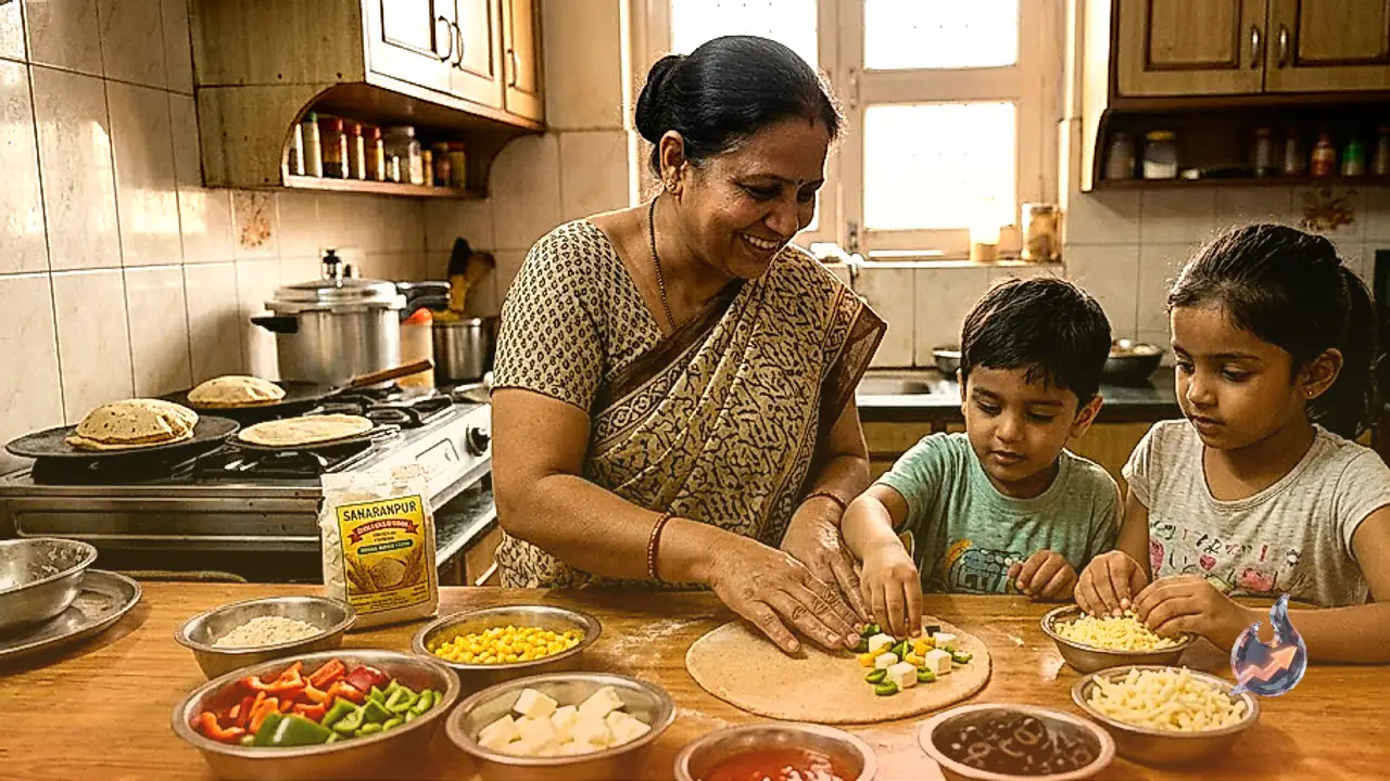 Make Nutritious Pizza Paratha at Home for Great Taste and Rich Protein