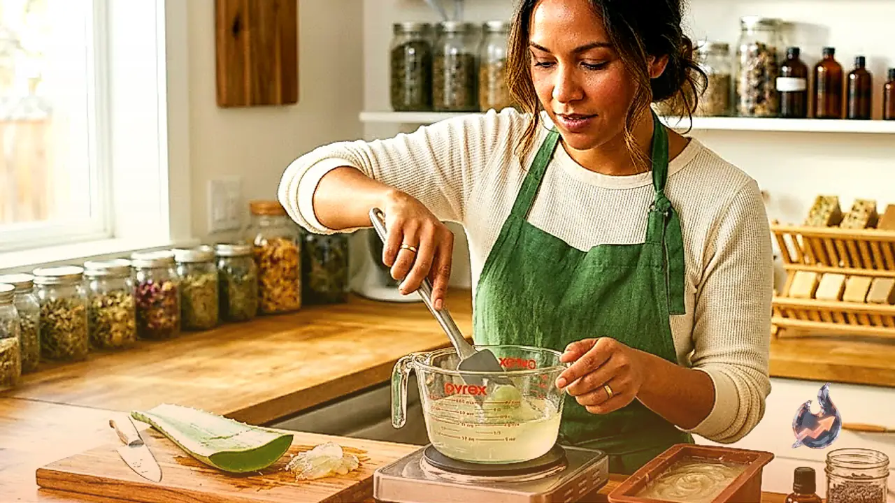 Make Gentle Aloe Vera Soap at Home: A Guide to Natural Skincare