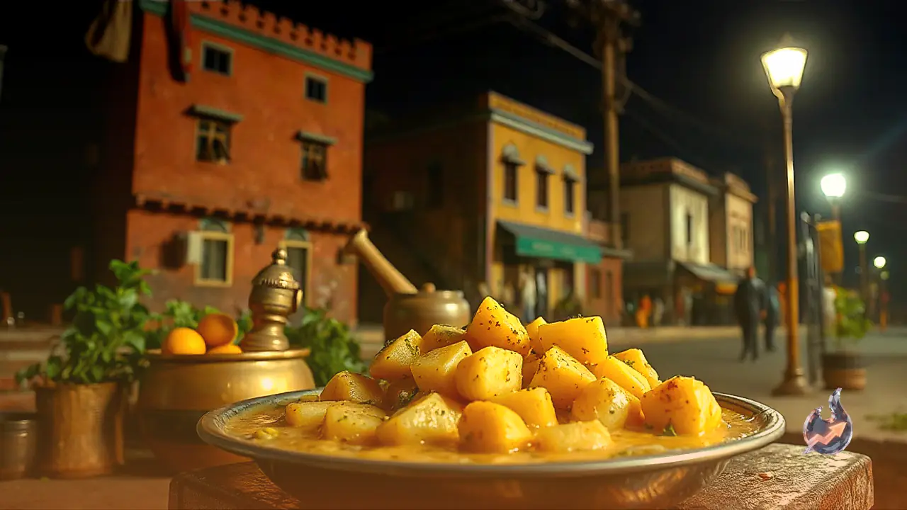 How to Make UP Style Matre Ke Aloo at Home with Simple Steps