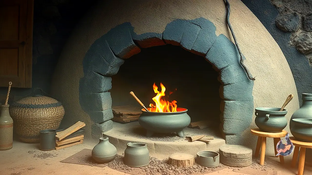 How to Build a Sturdy Traditional Clay Stove at Home Using Simple Everyday Materials