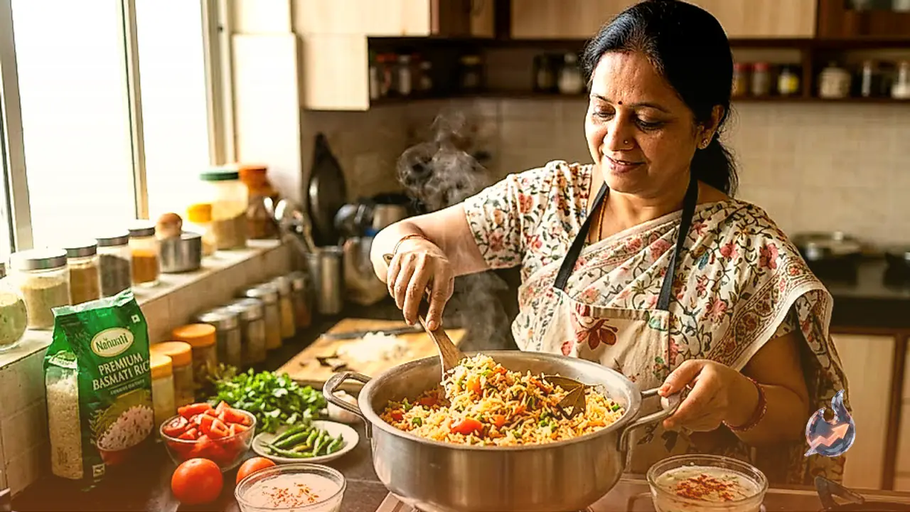 How to Make Hotel-Style Tomato Pulao at Home with Perfectly Fluffy and Fragrant Grains Every Time