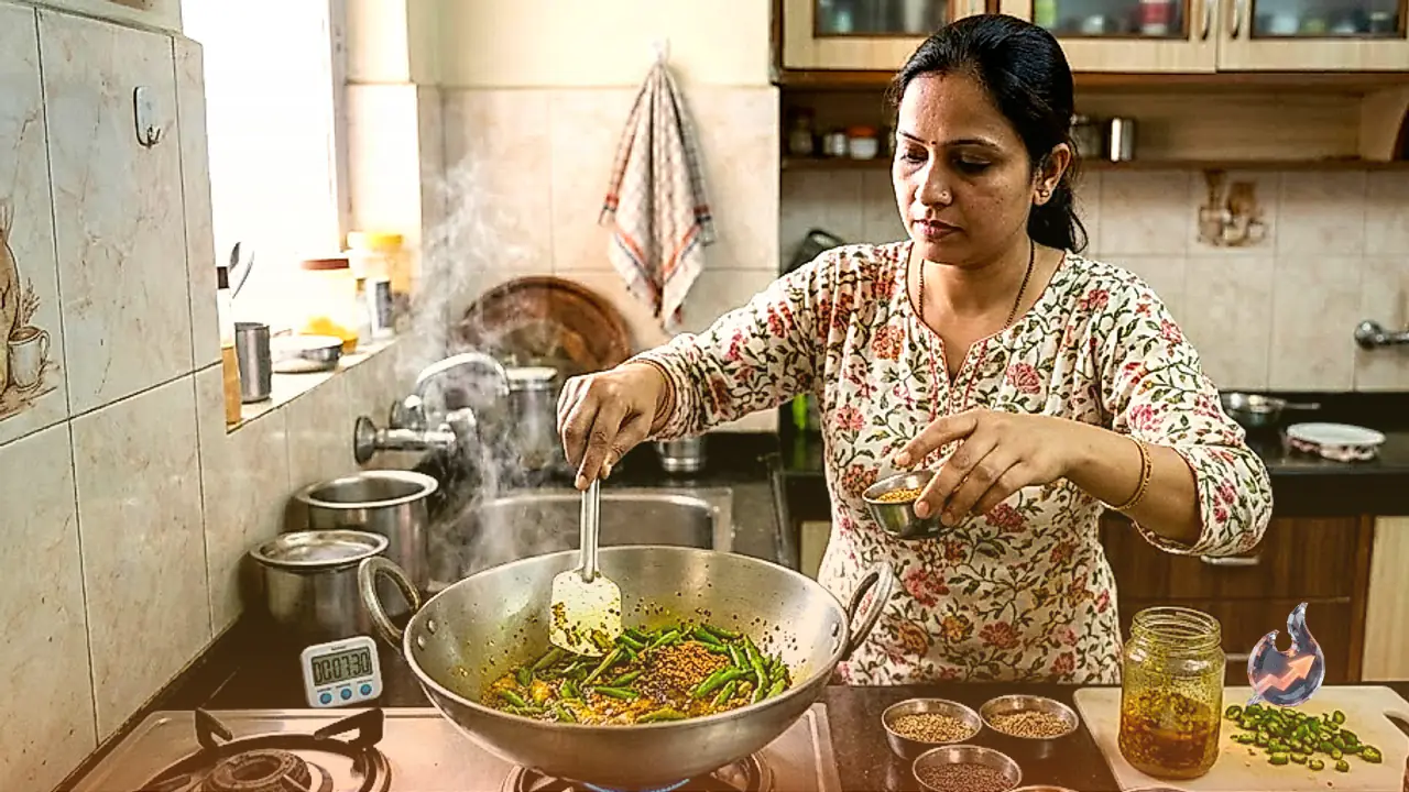 Make Tangy Green Chilli Pickle at Home in Minutes Without Sun-Drying