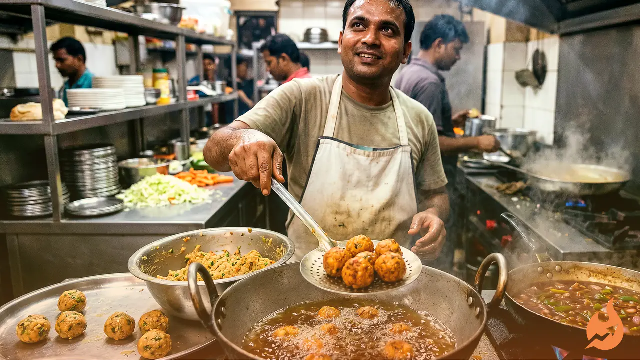 Your Manchurian Balls Keep Breaking in Oil? This Desi Trick Uses the Vegetables' Own Moisture for That Perfect Restaurant Balance