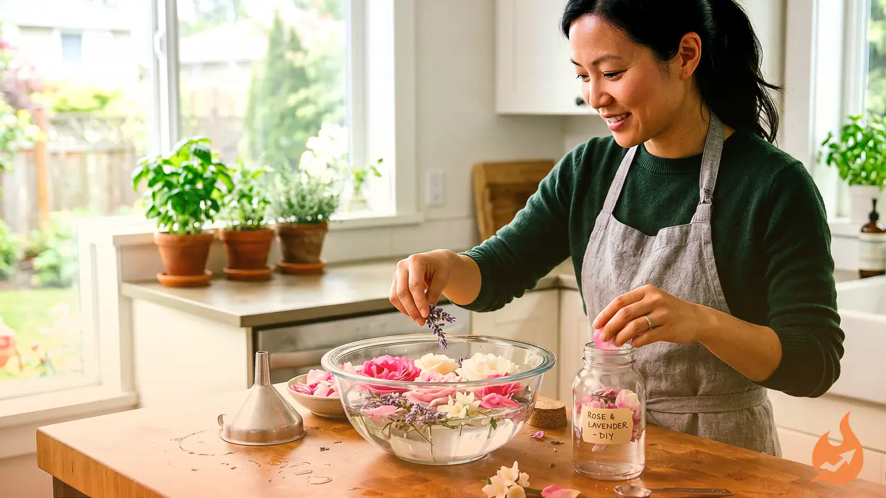 Skip Store-Bought Sprays: Make Your Own Chemical-Free Perfume at Home With Just Flowers and Water in 45 Minutes