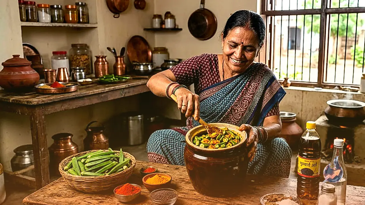 Make Tangy Ladyfinger Pickle at Home to Elevate Your Daily Meals with Fresh Flavor