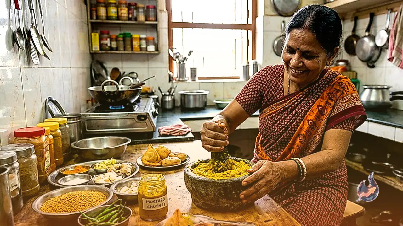 Master The Pungent Street Style Mustard Chutney At Home With This Simple Technique
