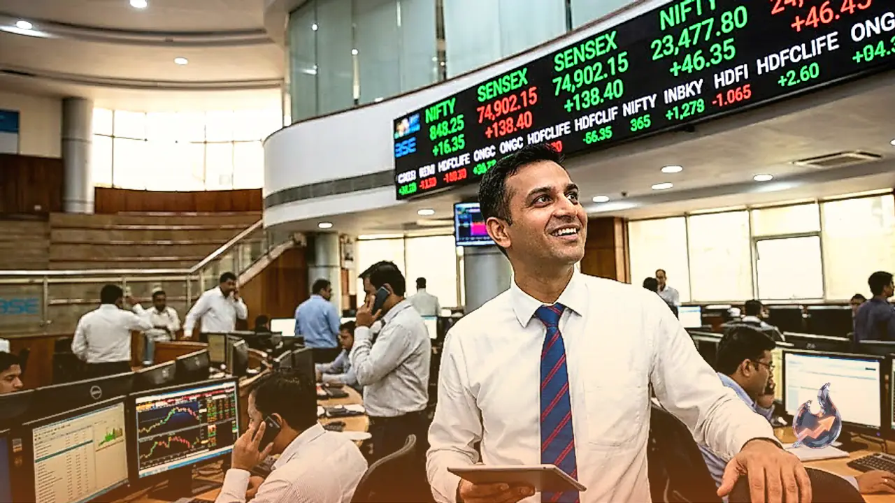 Benchmark Indices Rebound After Volatile Session as Nifty Crosses 23,470 Mark