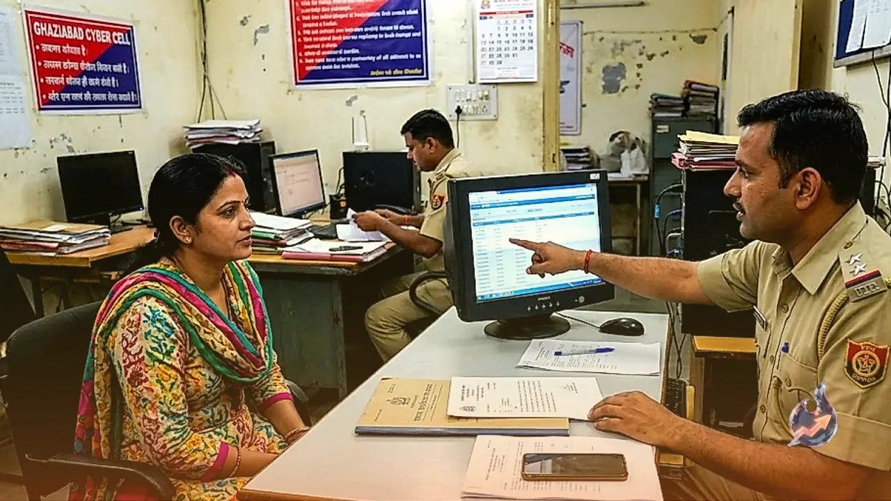 गाजियाबाद में फेसबुक फ्रॉड का शिकार हुई महिला को साइबर सेल ने दिलाए 4.83 लाख रुपये