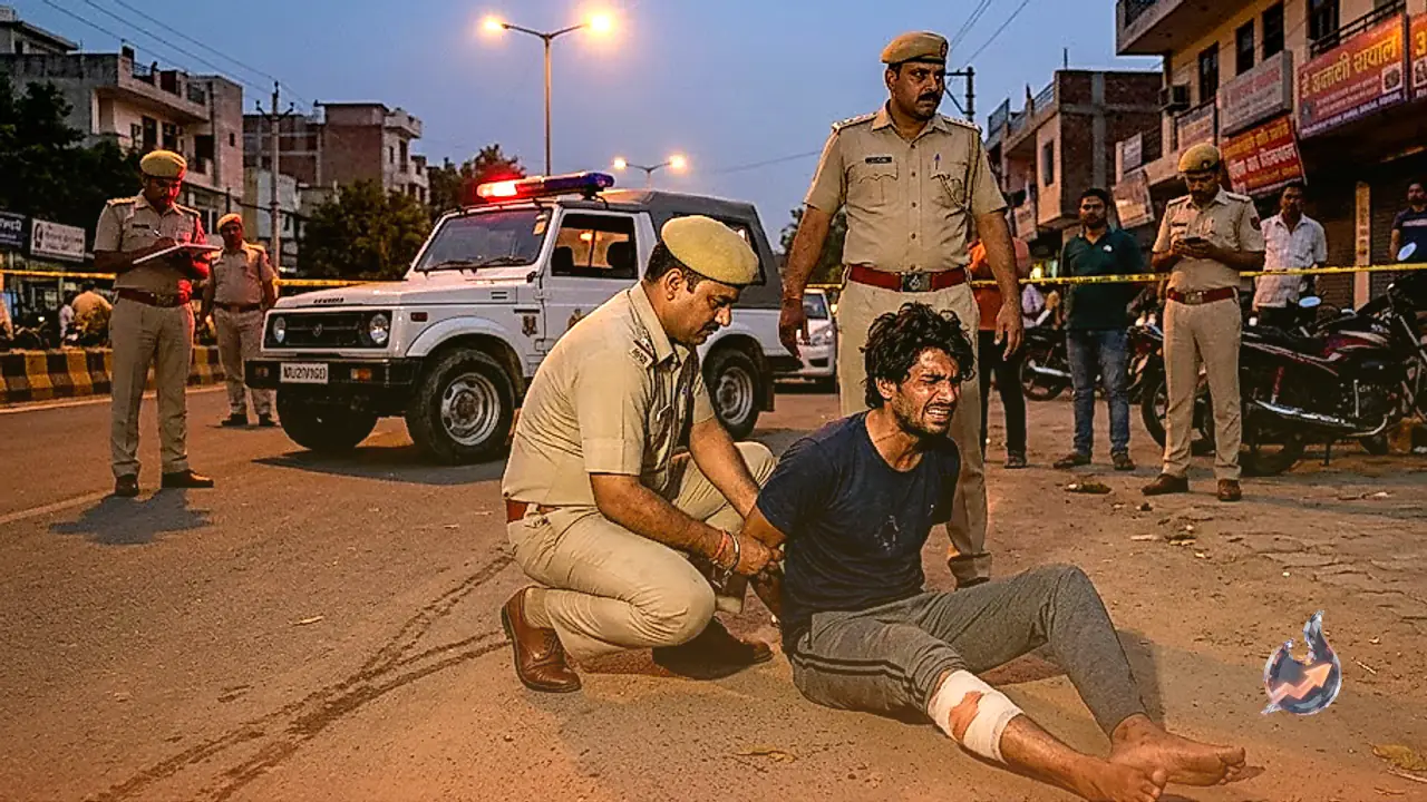Notorious Delhi Snatcher Shot in Leg and Arrested After Police Encounter in Ghaziabad