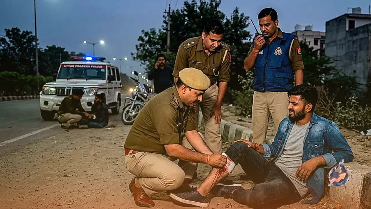 गाजियाबाद में पुलिस और बदमाशों के बीच मुठभेड़, दुष्कर्म मामले के दो आरोपी गिरफ्तार