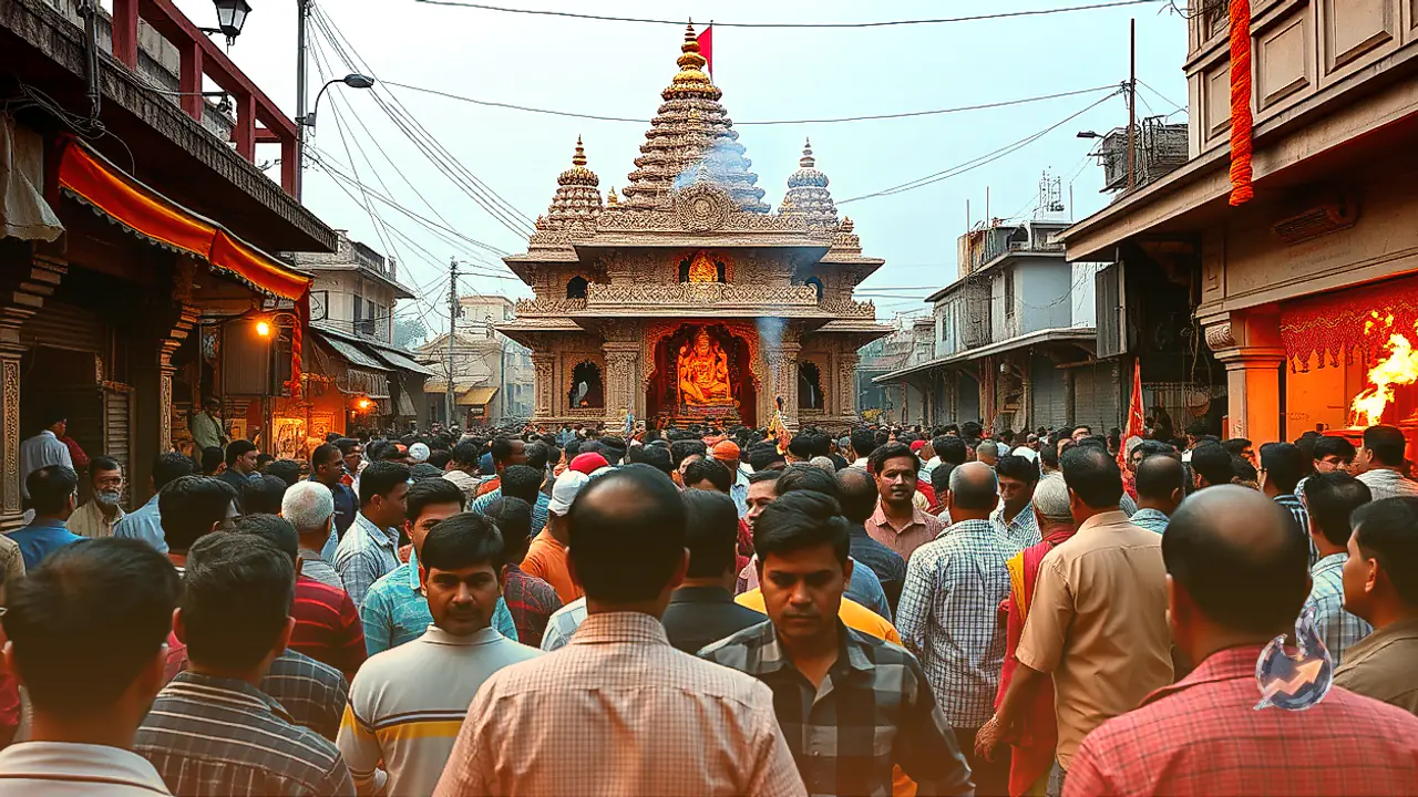 संजय नगर के दक्षिणमुखी हनुमान धाम में 40 दिवसीय अखंड ज्योत की अटूट परंपरा, दूर-दूर से उमड़ते हैं भक्त